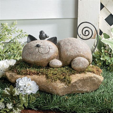 cat lawn decorations|outdoor cat decor ideas.